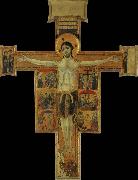 unknow artist The crucifixion with scenes of the suffering Christs Spain oil painting reproduction